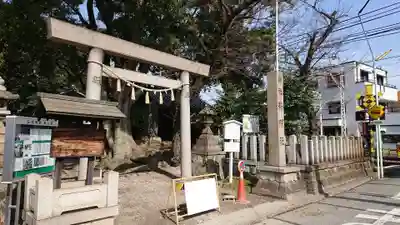 神明社(桜神明社)の鳥居