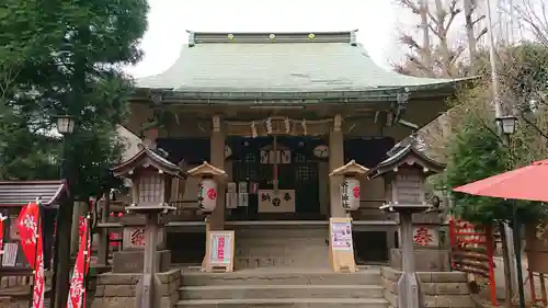 上目黒氷川神社の本殿・本堂