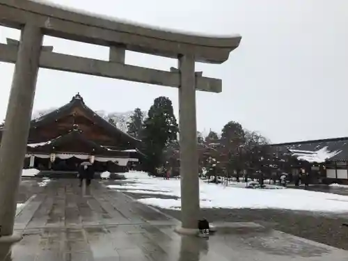 富山縣護國神社の鳥居