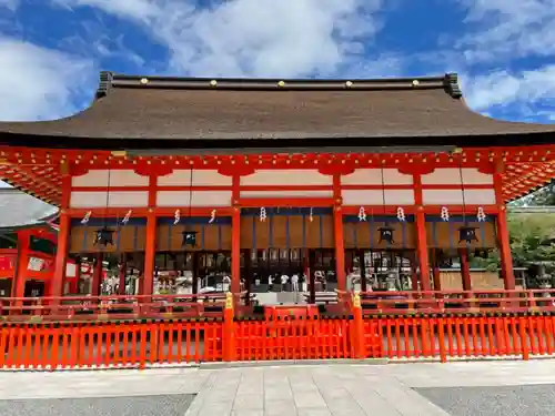 伏見稲荷大社の本殿・本堂