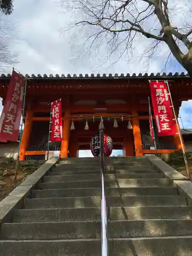 毘沙門堂門跡の山門・神門