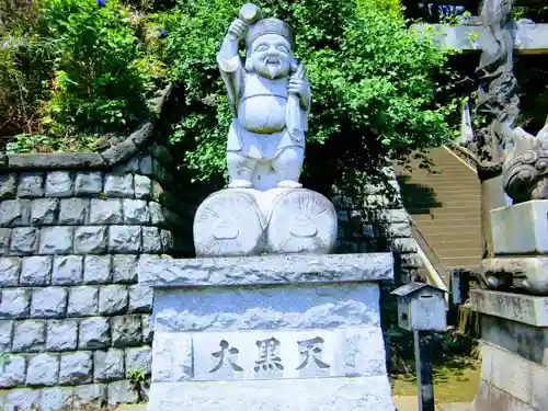 品川神社の像