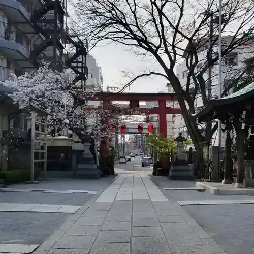 洲崎神社の鳥居