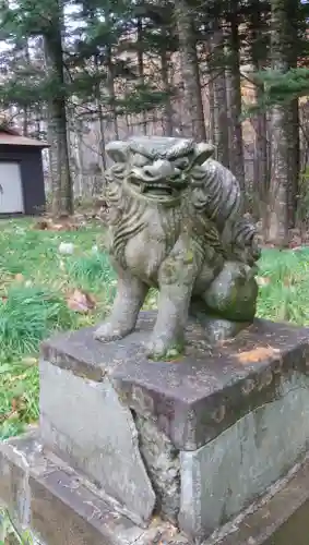 中頓別神社の狛犬