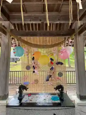 美幌神社の手水舎