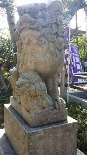 江島神社の狛犬