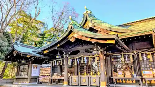 検見川神社の本殿・本堂