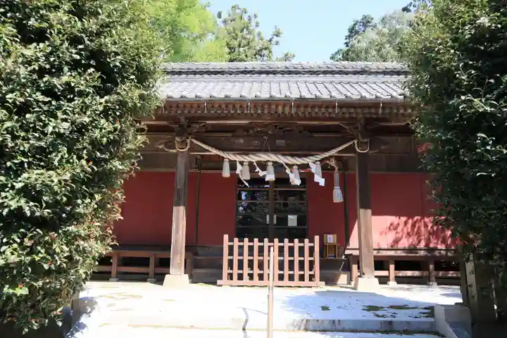 篠塚稲荷神社の本殿・本堂