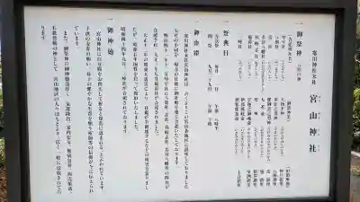 宮山神社の{uncategorized: "未分類", other: "その他", undefined: "問題あり", building: "その他建物", grave: "お墓", sacred_gate: "鳥居", guardian: "狛犬", statue: "像", buddha: "仏像", history: "歴史", nature: "自然", garden: "庭園", animal: "動物", pagoda: "塔", temizu: "手水舎", mountain_gate: "山門・神門", sanctuary: "本殿・本堂", subordinate: "末社・摂社", art: "芸術", scenery: "景色", jizo: "地蔵", ema: "絵馬", goshuin: "御朱印", omikuji: "おみくじ", items: "授与品その他", amulet: "お守り", goshuincho: "御朱印帳", eats: "食事", festival: "お祭り", votive_dance: "神楽", shichigosan: "七五三参", wedding: "結婚式", experience: "体験その他", initially: "初詣", around: "周辺", anti_infection: "感染症対策"}