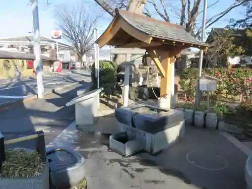 松本神社の手水舎