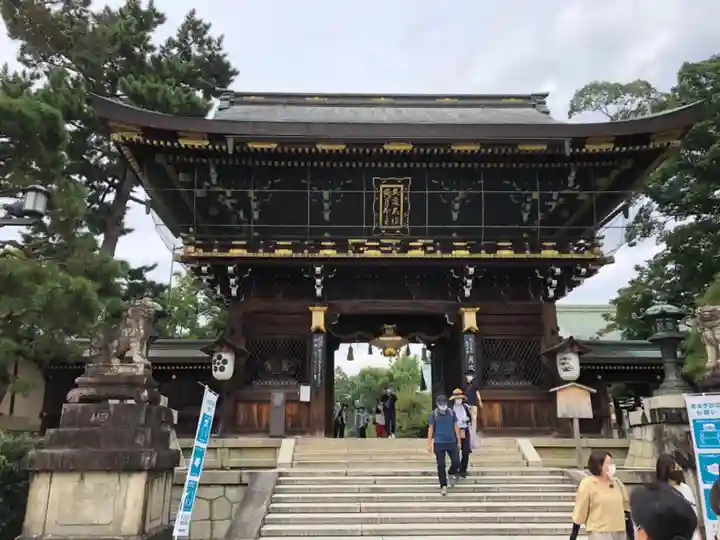 北野天満宮の山門・神門