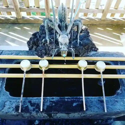 天祖神社の手水舎