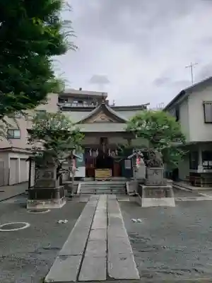 穏田神社の本殿・本堂