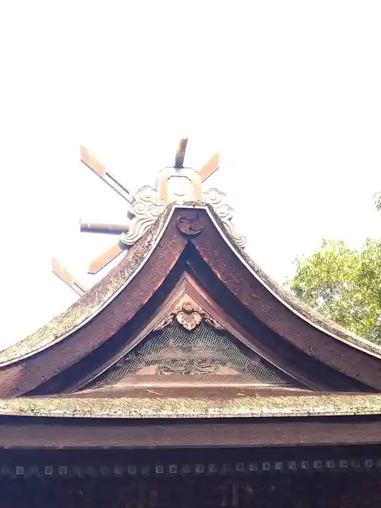 阿智神社の本殿・本堂