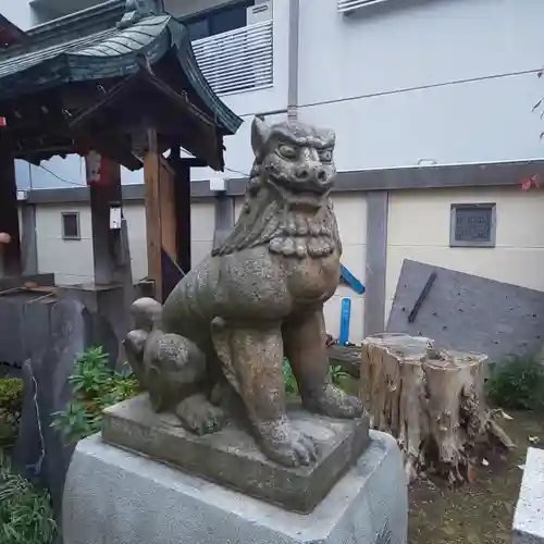 吉原神社の狛犬