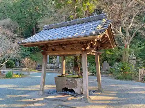 妙本寺の手水舎