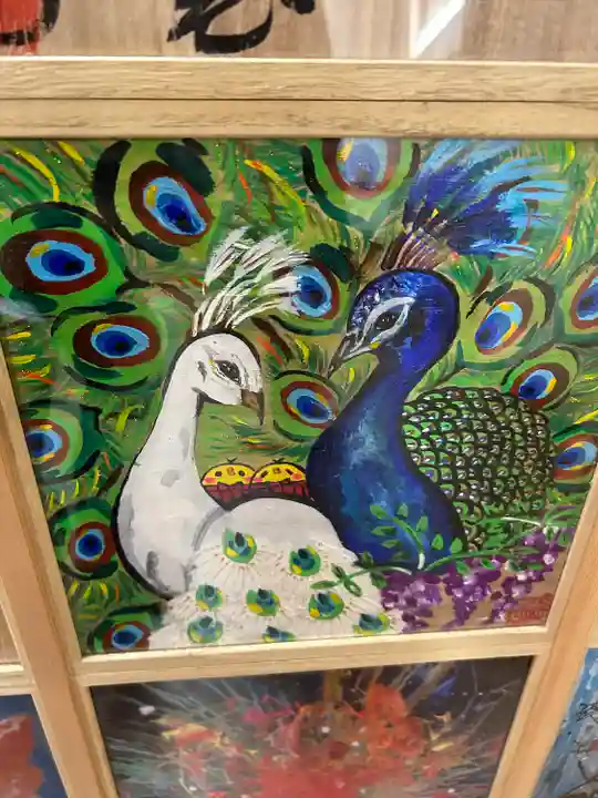 於菊稲荷神社の芸術