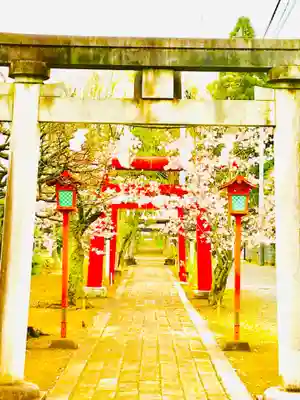 女化神社の鳥居