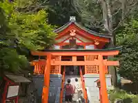 出世稲荷(須磨寺境内社)の鳥居