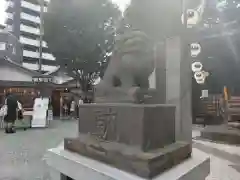 川越熊野神社の狛犬