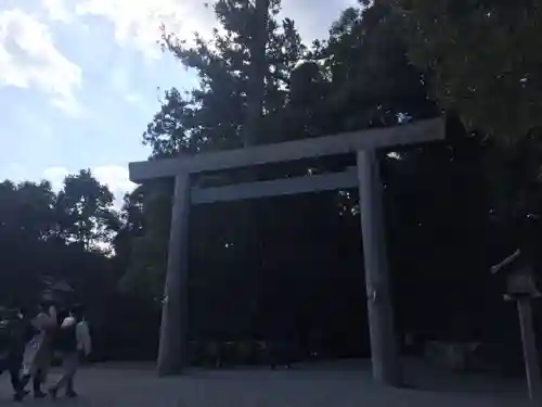 伊勢神宮外宮（豊受大神宮）の鳥居