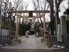 蛇窪神社の鳥居