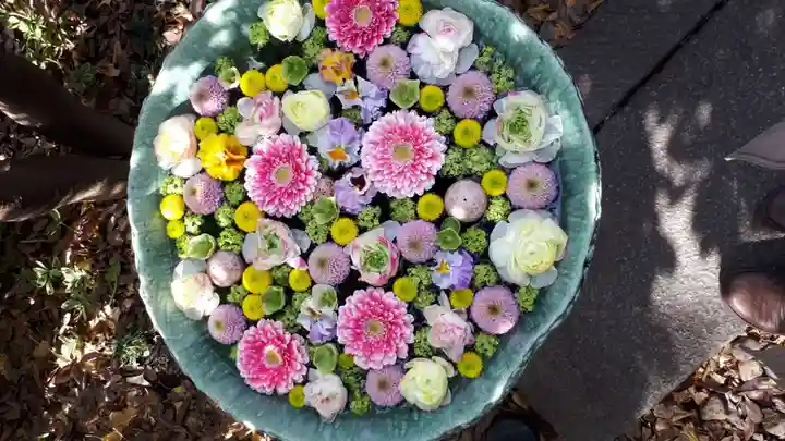 行田八幡神社の手水舎