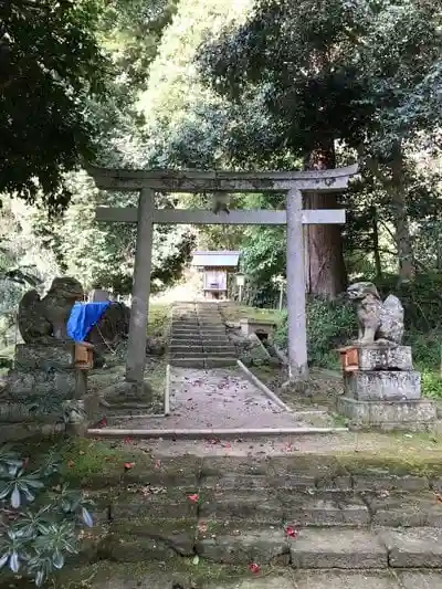 高野宮(内神社)の鳥居