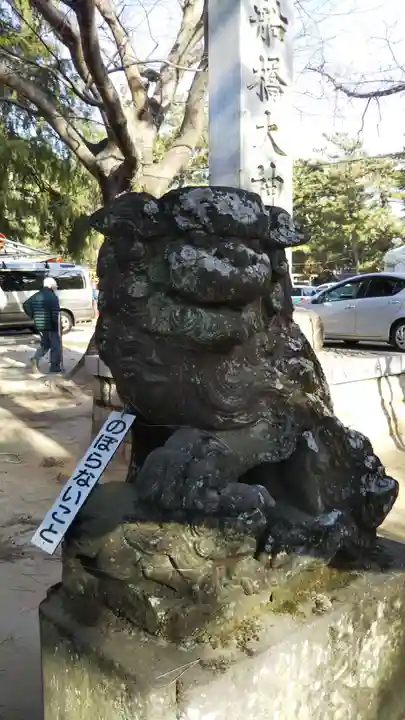 意富比神社の狛犬