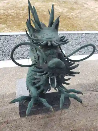 土合神社の手水舎