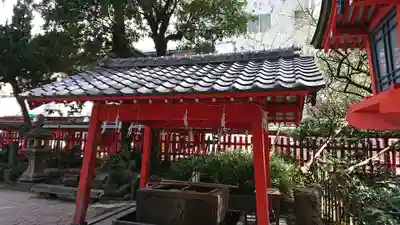 水鏡天満宮の手水舎