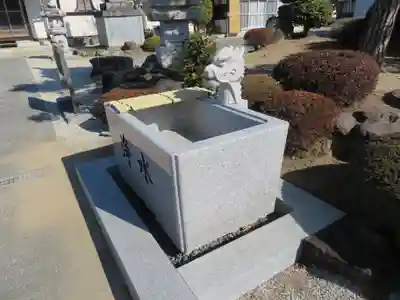 能満寺の手水舎