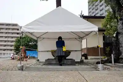 榴岡天満宮の手水舎