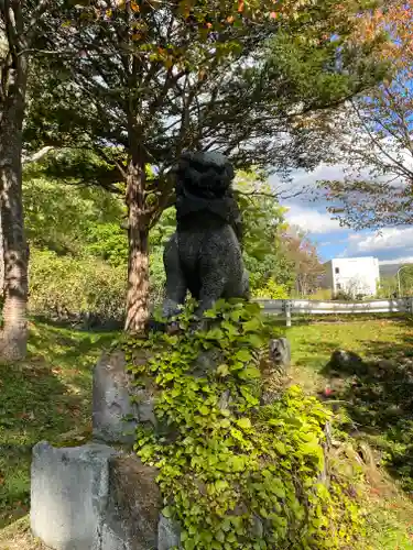 夕張神社の狛犬