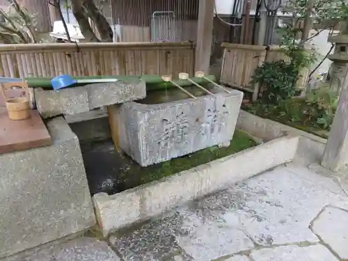 赤山禅院の手水舎