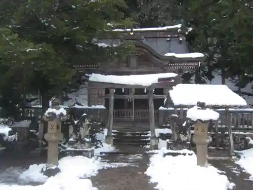 葛禮本神社の鳥居