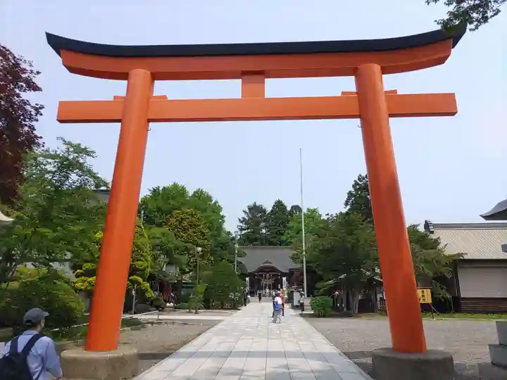 湯倉神社の鳥居