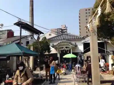 中道八阪神社のお祭り