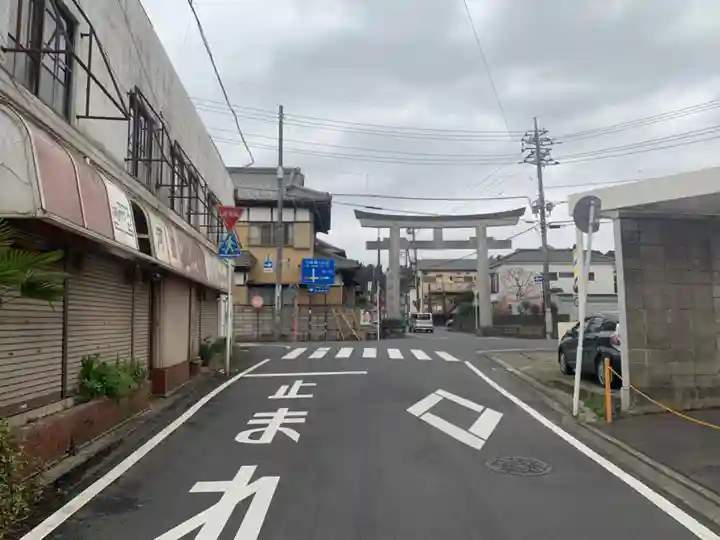諏訪神社の周辺