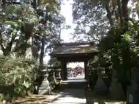 筑紫神社の山門・神門