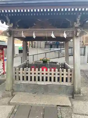滝野川八幡神社の手水舎