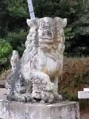 百々神社の狛犬