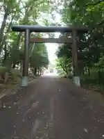網走神社の鳥居