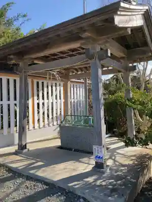 琴平神社の手水舎