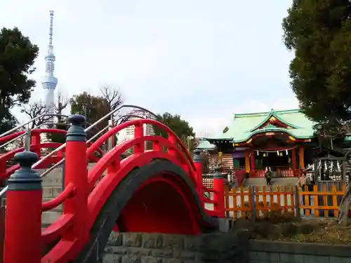 亀戸天神社の庭園