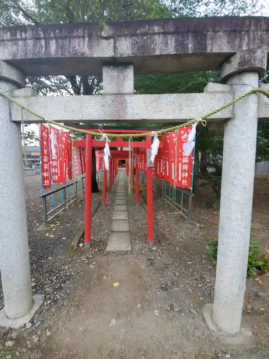 門田稲荷神社の鳥居