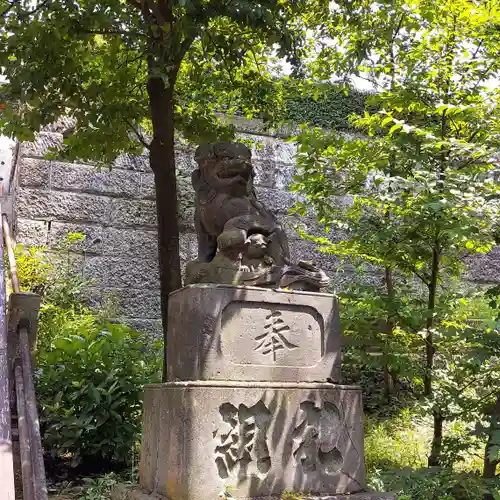 西向天神社の狛犬
