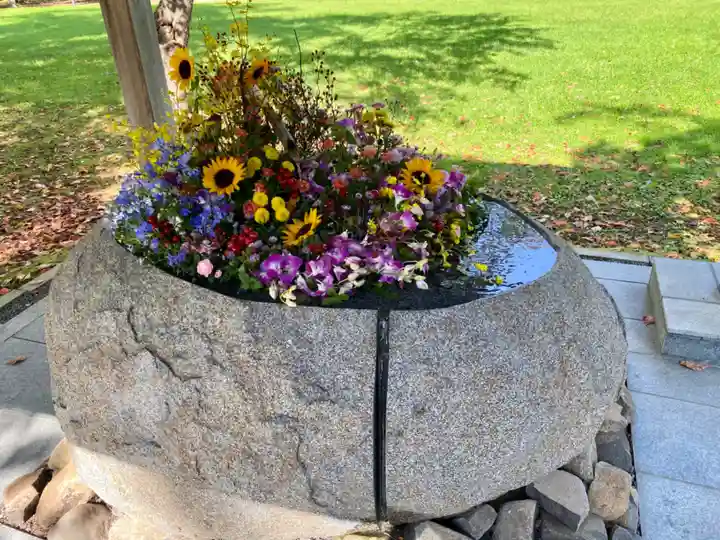 当別神社の手水舎