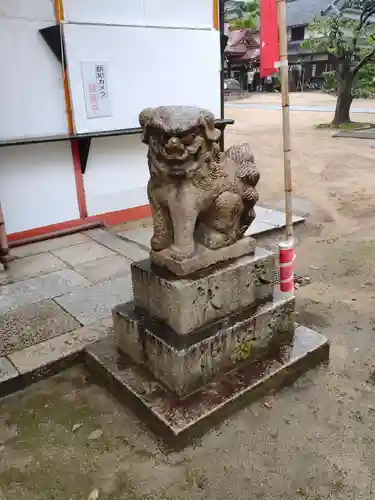 菅原神社の狛犬