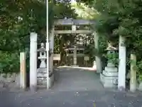 城田神社の鳥居